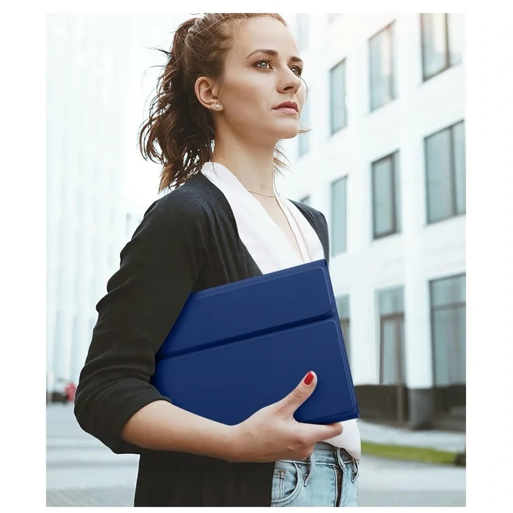 Hamile for iPad 11th 10th Generation Case with Keyboard - 7 Colors Backlit
